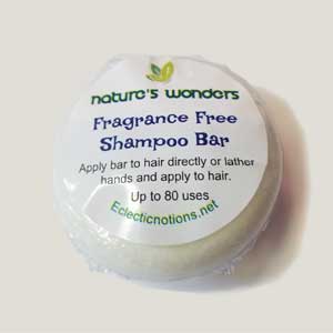 Fragrance Free Shampoo Bar